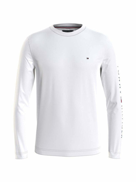 Tommy Hilfiger Herren Langarmshirt Weiß