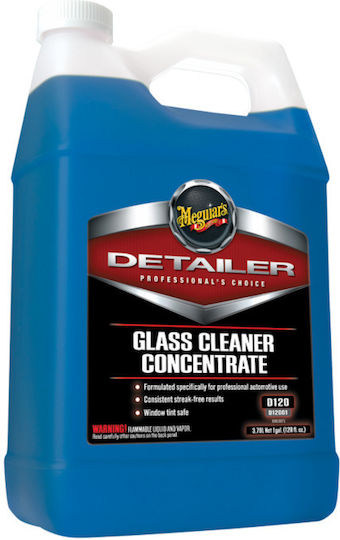 Meguiar's Glass Cleaner Concentrate Reiniger Flüssig Glasreiniger für Autos 3.78lt