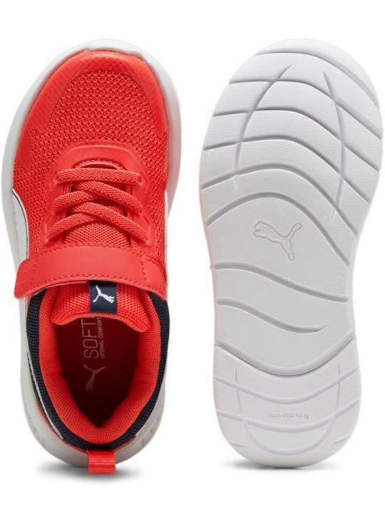Evolve Run Αθλητικά Παιδικά Παπούτσια Running με Σκρατς Κόκκινα