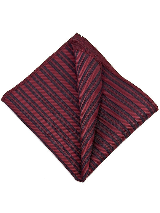 Legend Accessories Men's Tie Set Printed in Burgundy Color