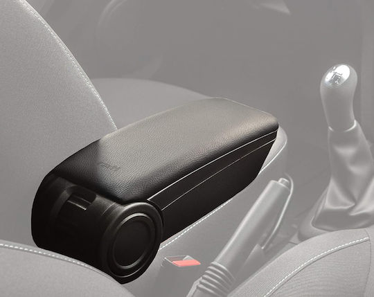 Rati Armster Car Leather Armrest for Opel Mokka / Mokka X Black