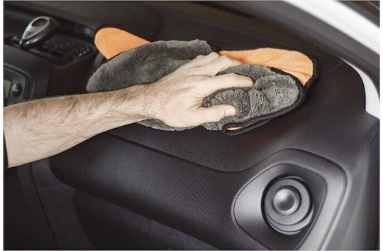 Mr Kleen Lavetă Microfibră de curățenie pentru Corp Auto Gri 38x38cm