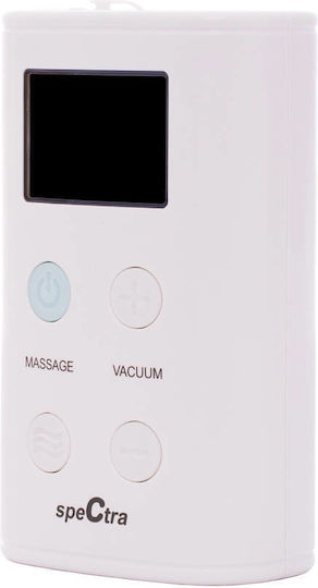 Spectra Pompa de sân dublă electrică Funcționează cu baterie Fără BPA Transparent
