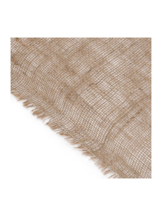vidaXL Decoration Fabric Burlap 100x2500cm Beige