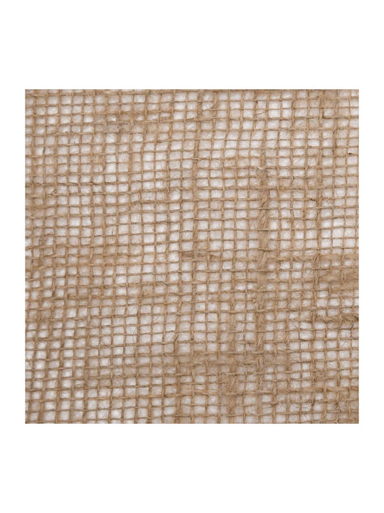 vidaXL Decoration Fabric Burlap 100x2500cm Beige
