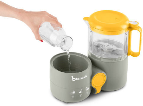 Badabulle B-Easy Aparat de gătit cu aburi pentru bebeluși cu Blender 1.83lt