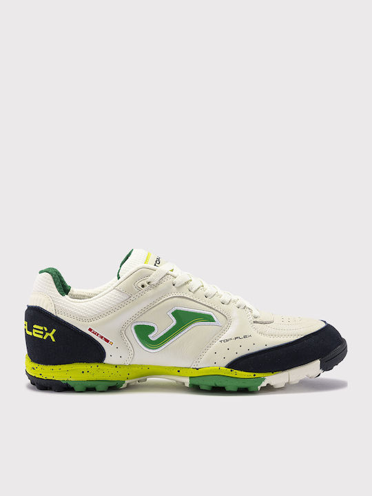 Joma Top Flex Football Shoes with Molded Cleats White