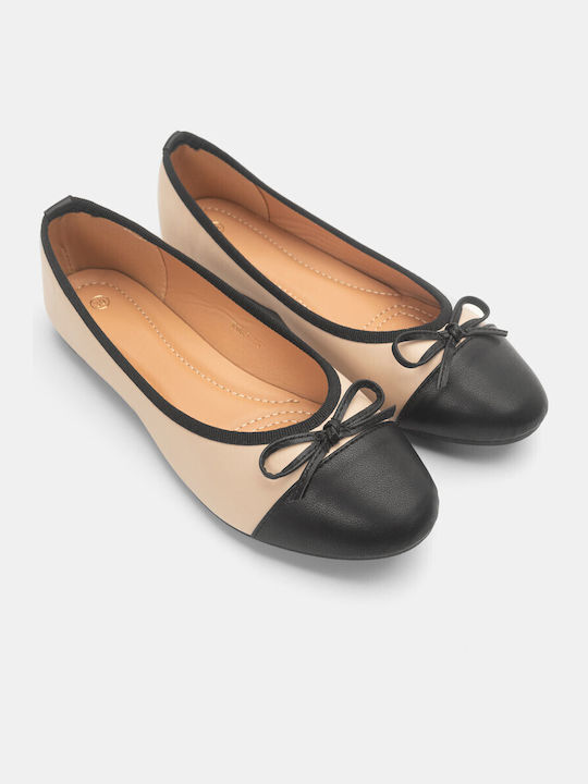 MKM Swetry Damen Ballerinas in Beige Farbe