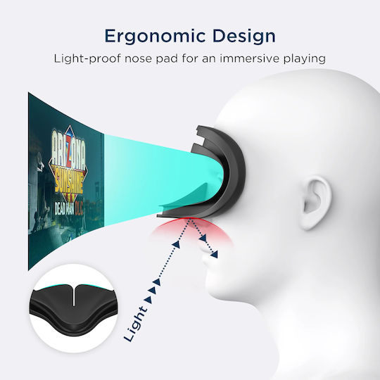 KIWI Design Gesichtsbedeckung für Meta Quest 2 in Grün