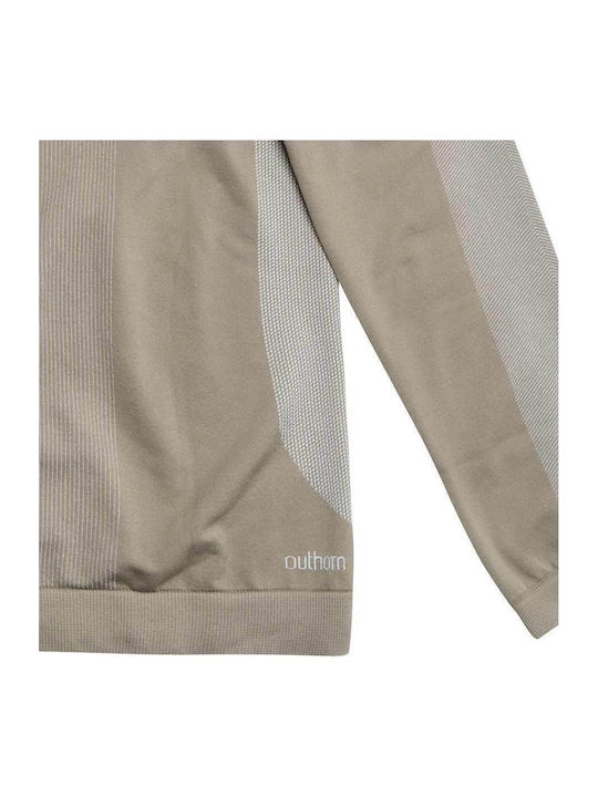 Outhorn Bluza termica pentru barbati cu maneci lungi Gri