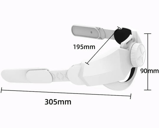 Vortex Virtual Reality Elite Band For Oculus Quest 2 VR-Abdeckung für VR (Virtual Reality)