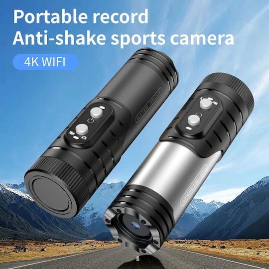 HonZen H68A 256GB Action Camera SD (480p) Υποβρύχια και Wi-Fi Μαύρη