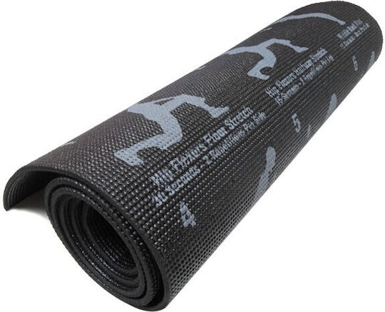 Sportmann Covor de exerciții fizice Yoga Negru (173x61x0.6cm)
