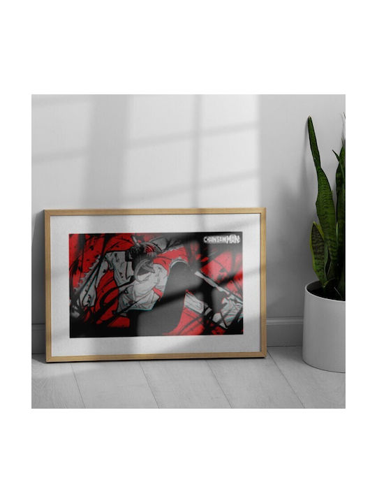 Walls Poster Denji (chainsaw Man) 30x20cm