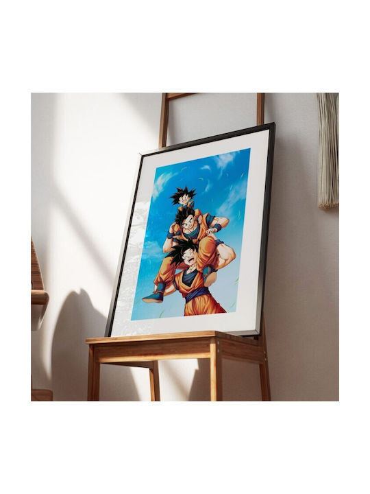 Walls Afiș Goten - Goku - Gohan 50x70cm