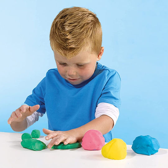 Ses Creative Πλαστελίνη - Παιχνίδι Eco Dough with Wooden Tools για 3+ Ετών, 3τμχ