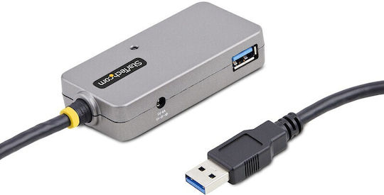 StarTech USB Хъб с 3 Порта USB 2.0 с Връзка USB-A Сребрист