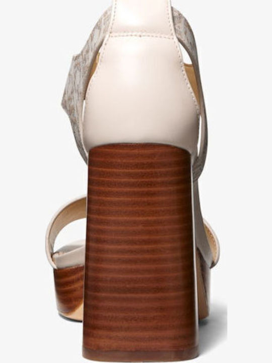 Berkley Empire Leather Sandals VANILLA