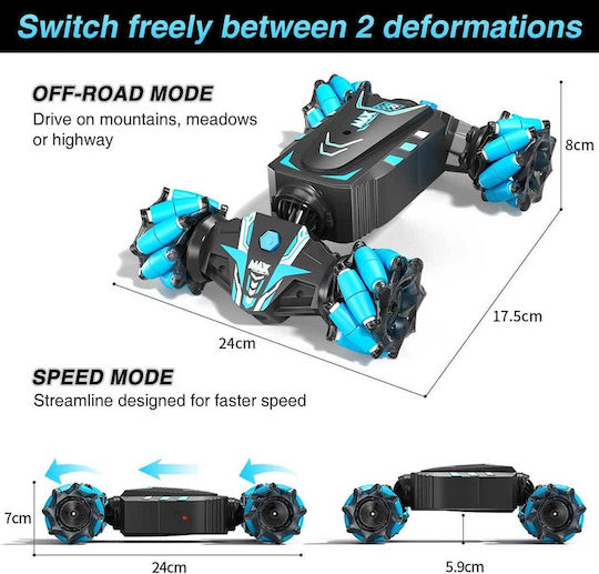 Ayiquty Jc01 Τηλεκατευθυνόμενο Αυτοκίνητο Stunt 4WD
