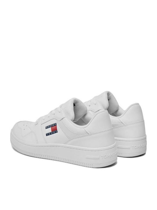 Retro Basket Sneakers White