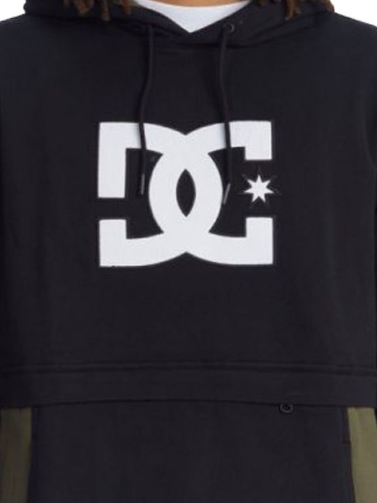 Bandwidth Sweatshirt mit Kapuze Schwarz