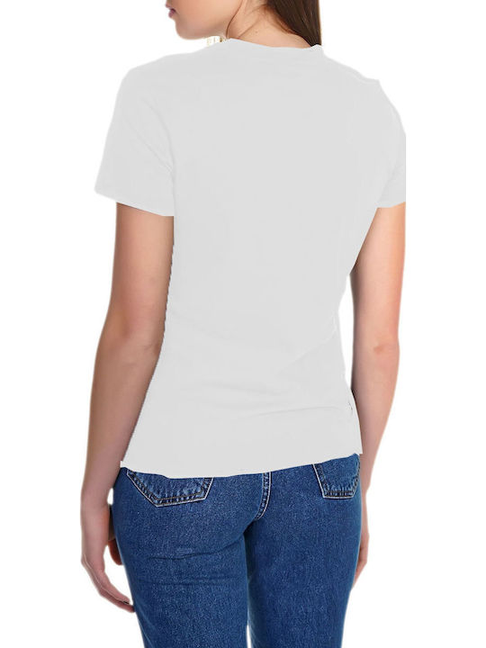 Kendall + Kylie Classic Heart T-Shirt Λευκό