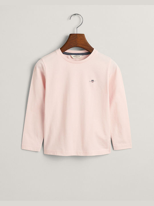 Gant Kids Blouse Short Sleeve LightCoral Shield