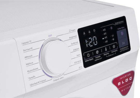 Eskimo Washing Machine 10kg 1400 Rounds ES WM10F14AΝ
