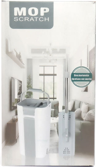 Spin Parquet Mop with Microfibers LN-0055