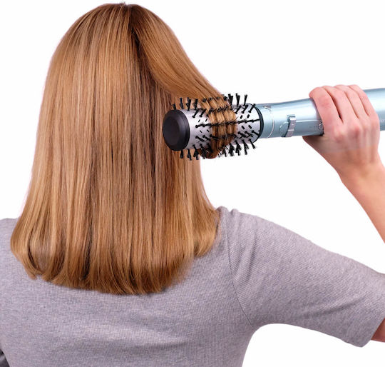 Babyliss Hydro-Fusion Air Styler Κεραμική Ηλεκτρική Βούρτσα με Αέρα & Περιστρεφόμενη Κεφαλή για Ίσιωμα 700W
