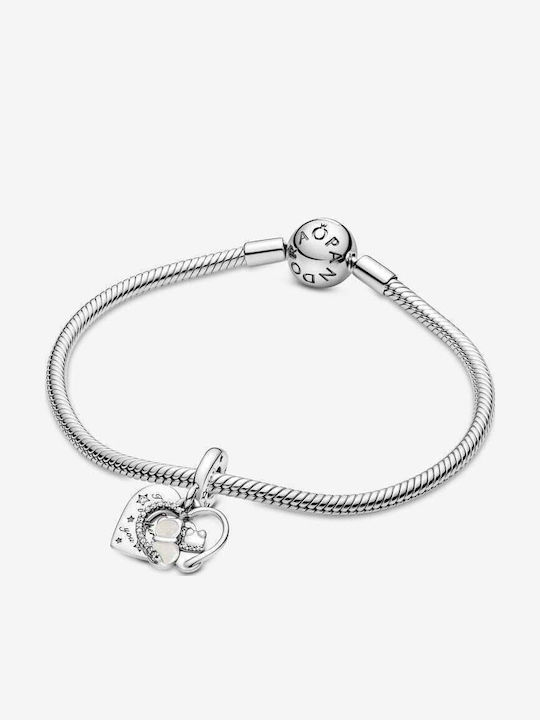 Pandora Сребърно Животно Charm с Зиркон