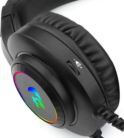 Redragon Hylas H260 Over Ear Gaming Headset με σύνδεση 3.5mm / USB for PC / PS4 / PS5 / XBOX