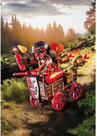Playmobil Novelmore The Kahboom With His Racing Vehicle for 4-10 years old
