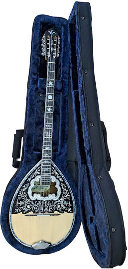 Ds Premium Suitcase Bouzouki Padded Black