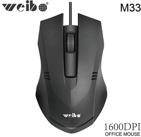 Weibo M-33 Laser Gaming Mouse Negru