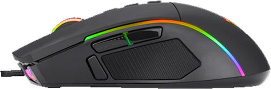 Redragon Plank M812RGB Gaming Ποντίκι 16000 DPI Μαύρο