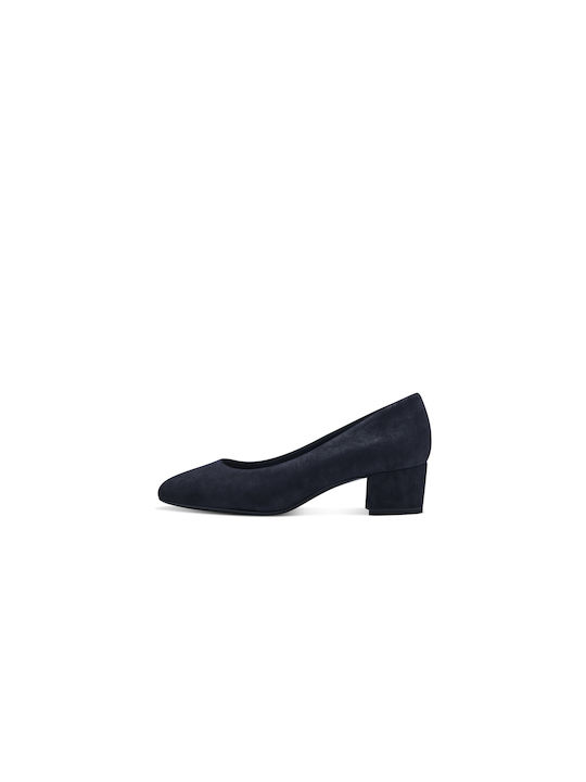 Tamaris Leder Pumps Blau