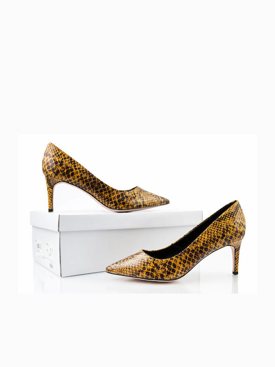 Find Pumps mit mittelhohem Absatz Animal Print