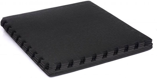 Kraft & Dele Podele Puzzle de Gimnastică Negre 60x60cm 6buc