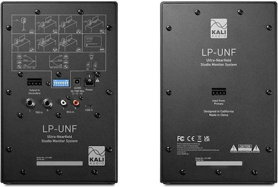 Kali Audio Lp Unf 4,5 Difuzoare Studio Monitor 5" 40W (Pereche) Negre