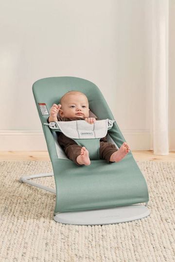 BabyBjorn Χειροκίνητο Relax Μωρού Balance Soft Light Sage/Grey για Παιδί έως 13kg
