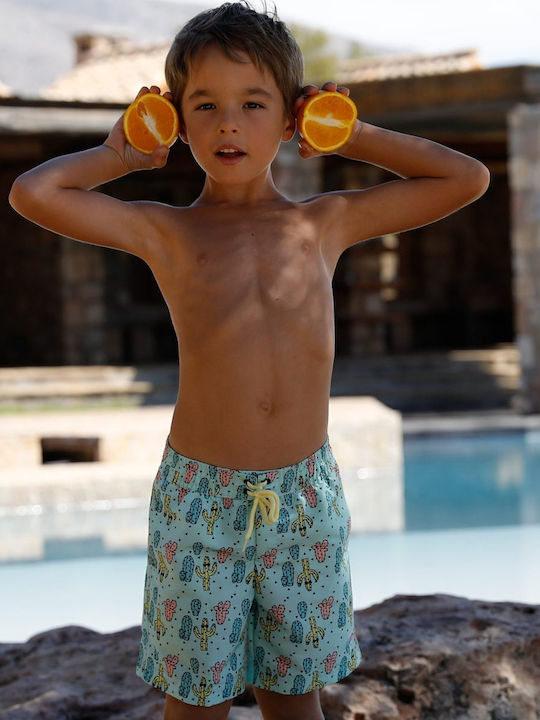 Energiers Cactus Kinder Badeanzug Badeshorts Mint