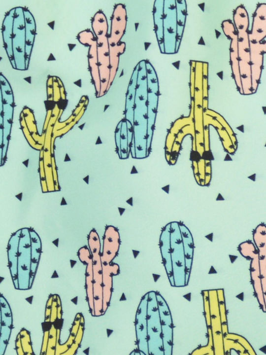 Energiers Cactus Kids Swimwear Swim Shorts Mint