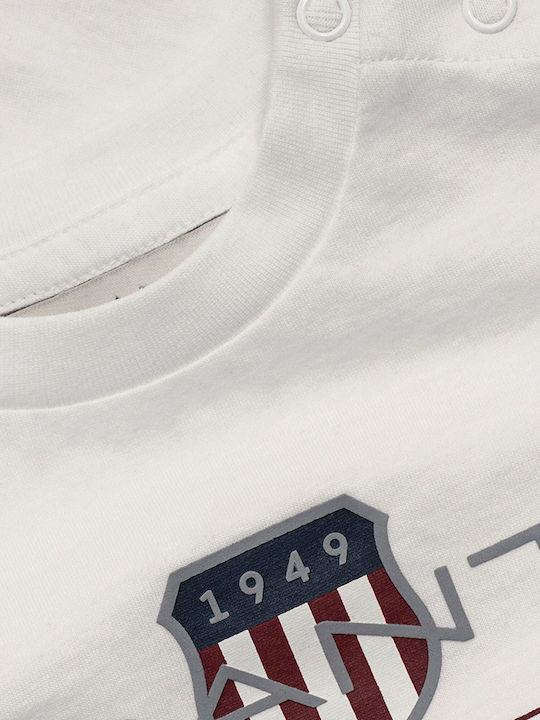 Παιδικό T-shirt White Archive Shield