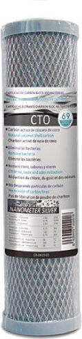 QWaterFilters Sistem de Filtrare a Apei Singur Sub blat / Alimentare centrală Filtru cu Diafragmă ½" QUCF-10" + HCTO QWaterFilters Sistem de Filtrare a Apei Singur Sub blat / Alimentare centrală Filtru cu Diafragmă ½" QUCF-10" + HCTO