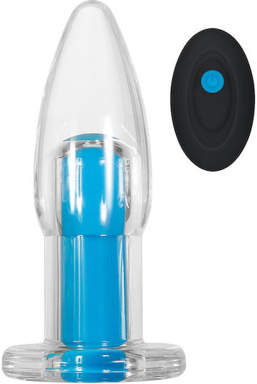 Gender X Electric Anal Plug with Vibration Blue