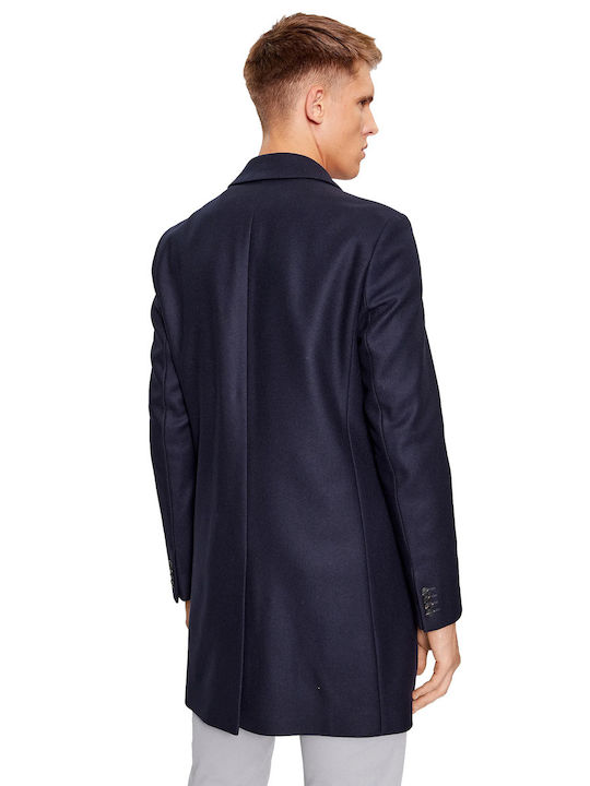 Hugo Boss Men's Coat Dark Blue