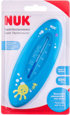 Nuk Analog Bade-Thermometer 0°C bis 50°C Blue with Fish