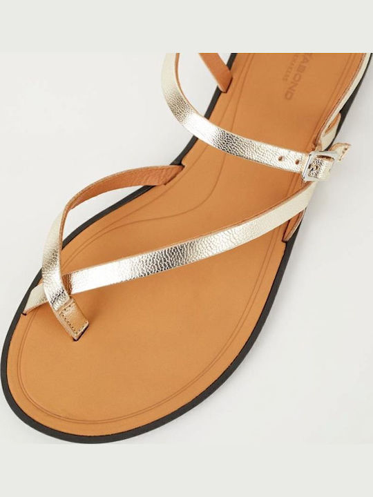Women's Flat Sandals Gold