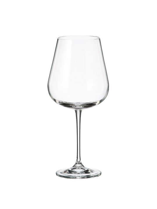 Bohemia Ardea Set of Glasses for White Wine made of Crystal Stemmed 330ml 0802992 6pcs